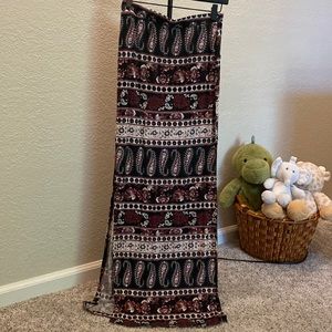 Full Tilt brand maxi split leg skirt size M